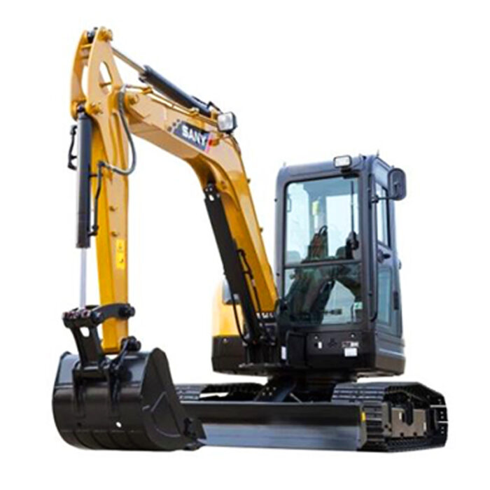 OPERATIONAL WEIGHT:5.3 T  Operational Weight : 5.3 T  Engine Power : 29.1/2400kW/rpm Bucket Capacity : 0.15m3