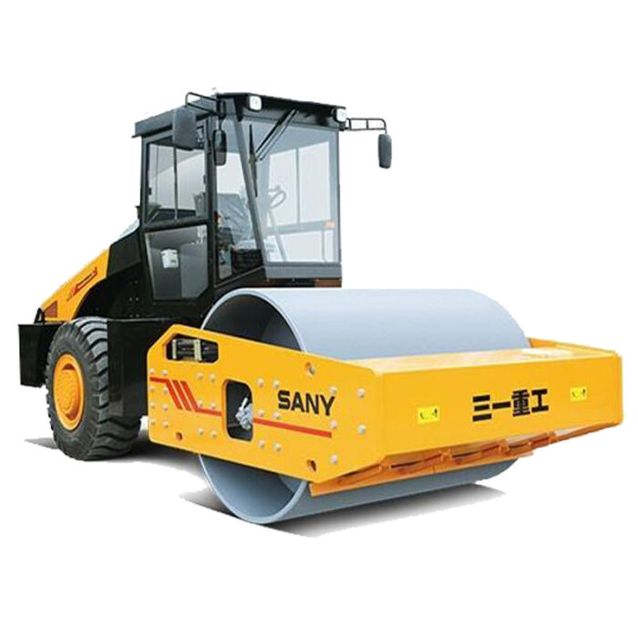 SINGLE DRUM ROLLER 8 TON SSR180C-8 1 Operating Weight : 18000Kg Excitation Force : 380/275kN Rated Power : 133kW