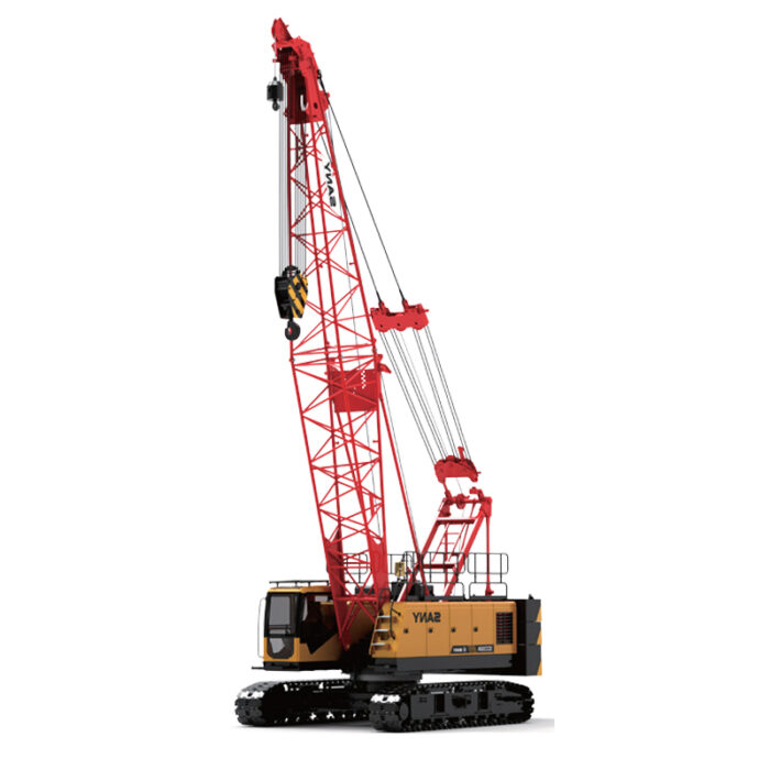80T CRAWLER CRANE  Max. lifting capacity : 80t  Max. boom length : 57m