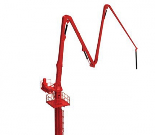 33M CLIMBING PLACING BOOM  Max. Placing Radius : 33m  Installation Mode : Floor Standard Pillar : 2X9m
