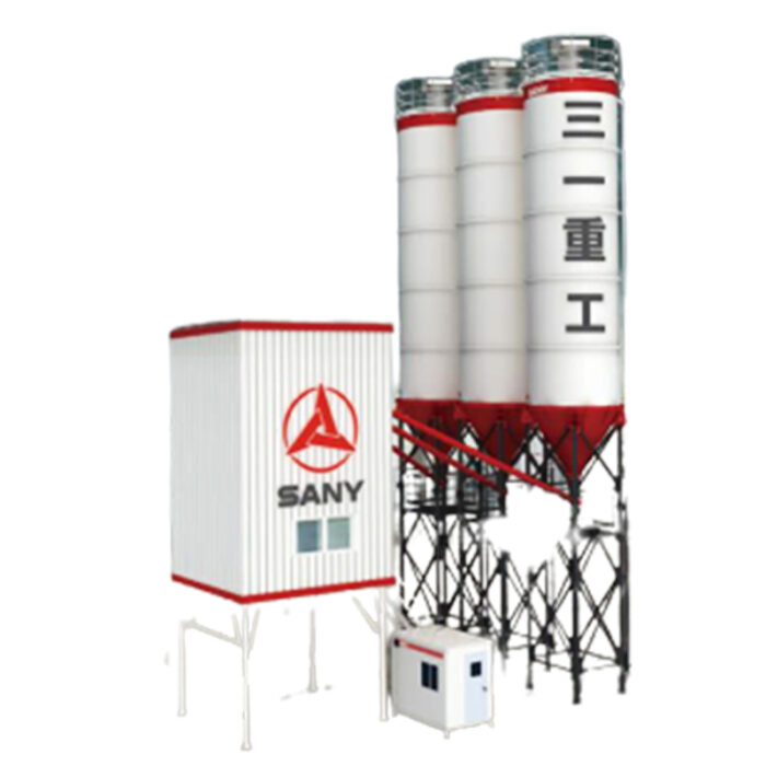 HZS30V8 26 M3/H CONCRETE MIXING PLANT  Theoretical productivity : 26m3/h  Aggregate capacity : 3X7 m3 Silo capacity : 1X50t