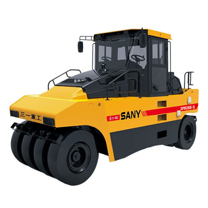 SPR160C-8 16 TON PNEUMATIC TYRE ROLLER Max. Operating Weight : 16000kg Ground Pressure : 200-400kPa Power : 93 kW