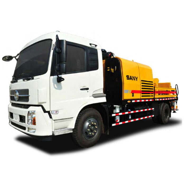 9018 LINE PUMP  Theo. delivery pressure : 9/18MPa  Theo.concrete output : 100/55m3/h Engine Power : 180kW/2200rpm